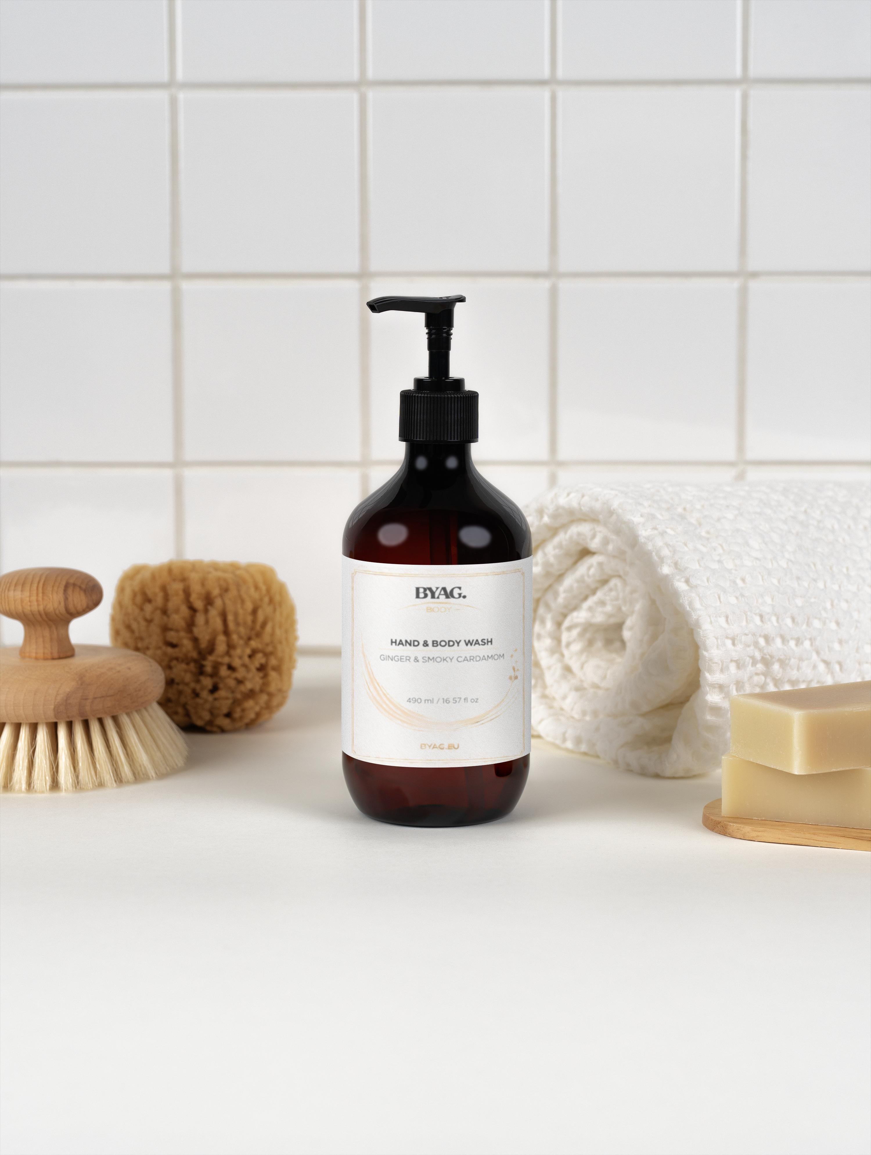BYAG. Hand- und Körperreinigung – Ginger & Smoky Cardamom – Produktansicht 7