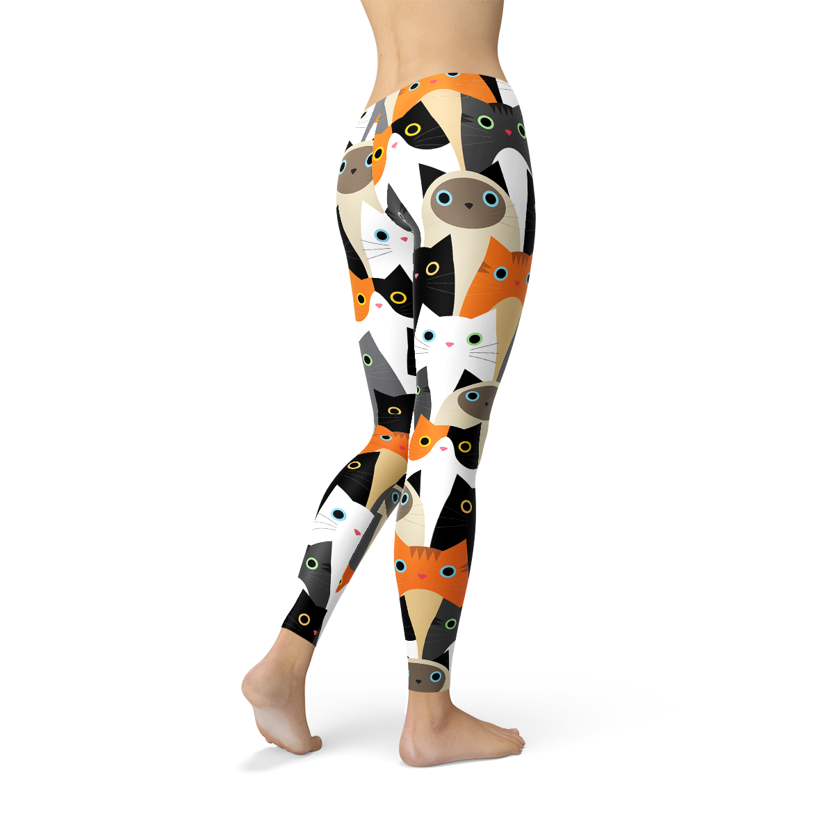 All Over Print Cats Women's Leggings - product image 3