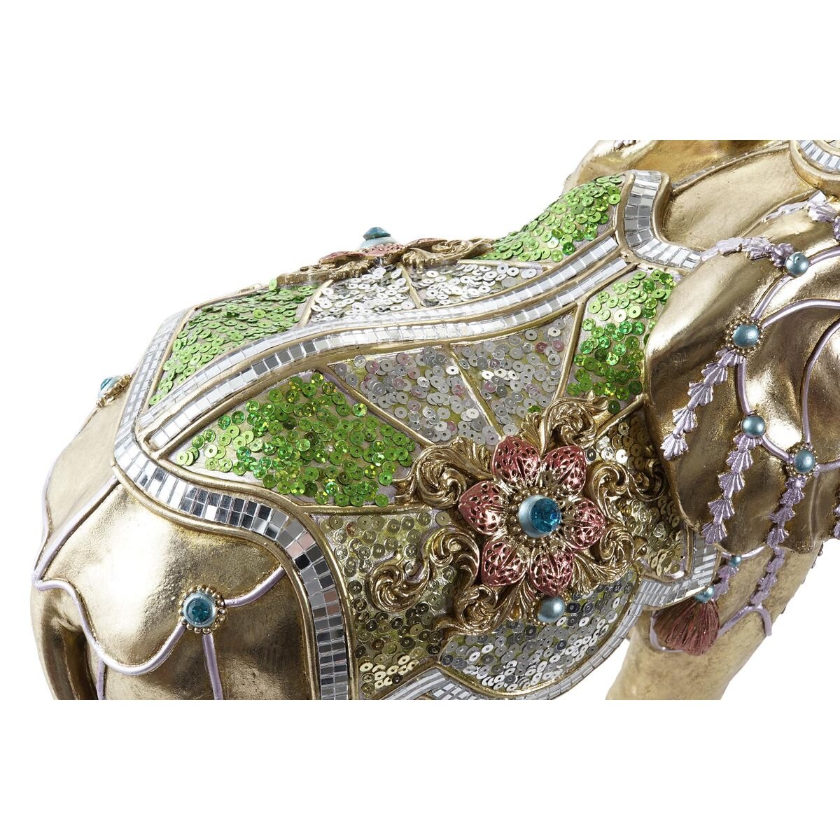 Decorative Figure DKD Home Decor Elephant Golden Resin Multicolour (45,5 x 20 x 35 cm) (2 Units) - BYAG.Home and cooking, Home décorDKD Home DecorBYAG.S30299078424001947058V10H3035A65B600E11A1FD3DE19FA92E953ER5401590P3