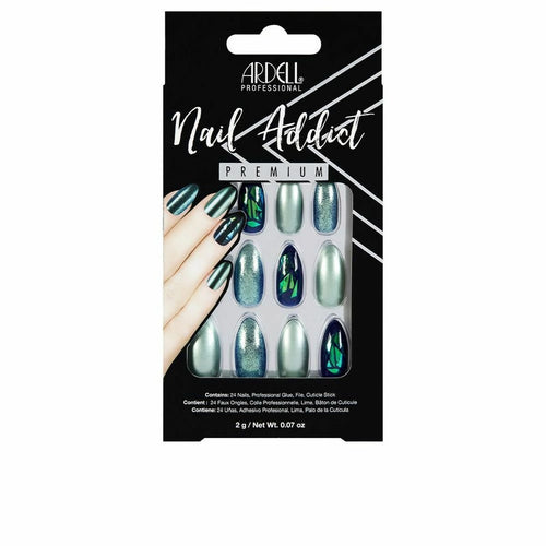 Ardell False nails 75887 Grün Glitter Chrome – Produktbild 1