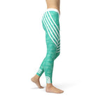 Women's Leggings - Turquoise - product image 2