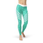 Women's Leggings - Turquoise