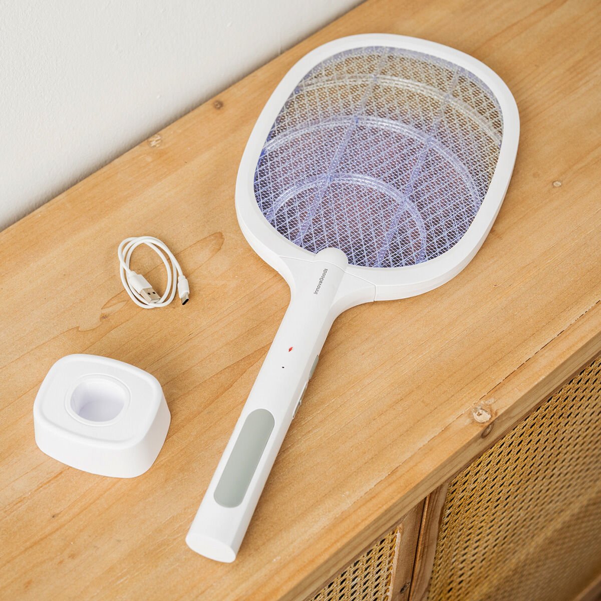 InnovaGoods 2-in-1 Wiederaufladbar Insektenvernichter mit UV-Licht Elecfly – Produktbild 1