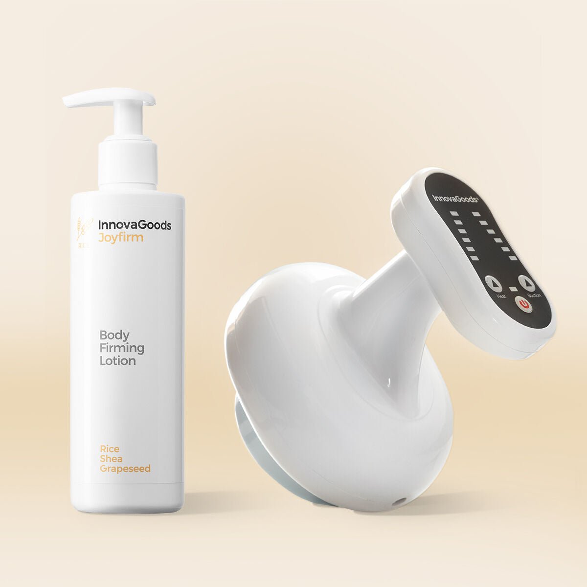 InnovaGoods Anti-Cellulite-Pflege-Set Reis – Produktbild 1