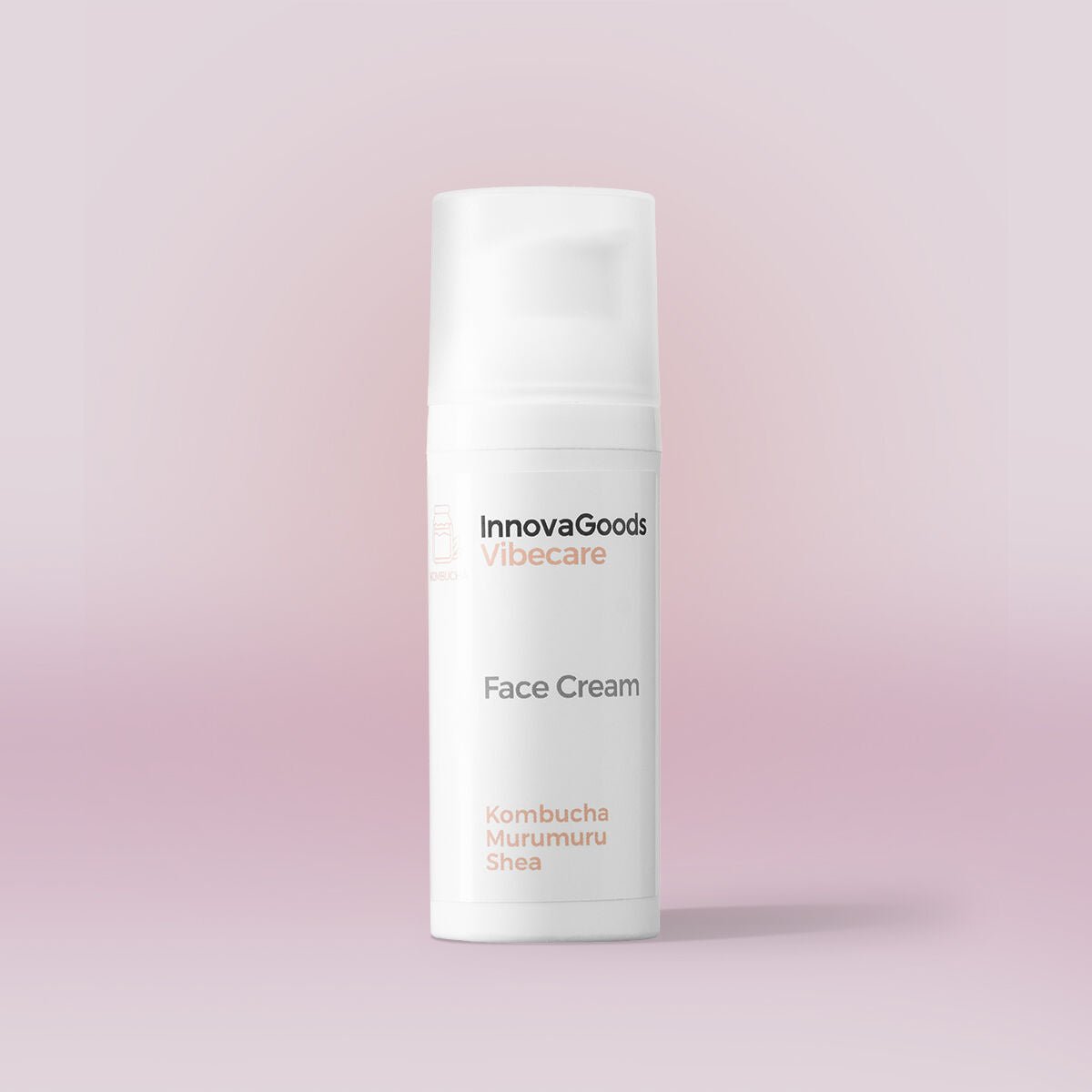 InnovaGoods Feuchtigkeitspflege fürs Gesicht Kombucha Vibecare 50 ml – Produktbild 1