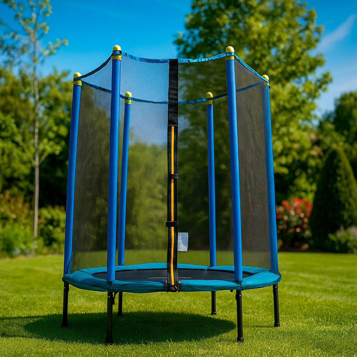 InnovaGoods Kinder Trampoline mit Sicherheit Enclosure Zuply – Produktbild 1