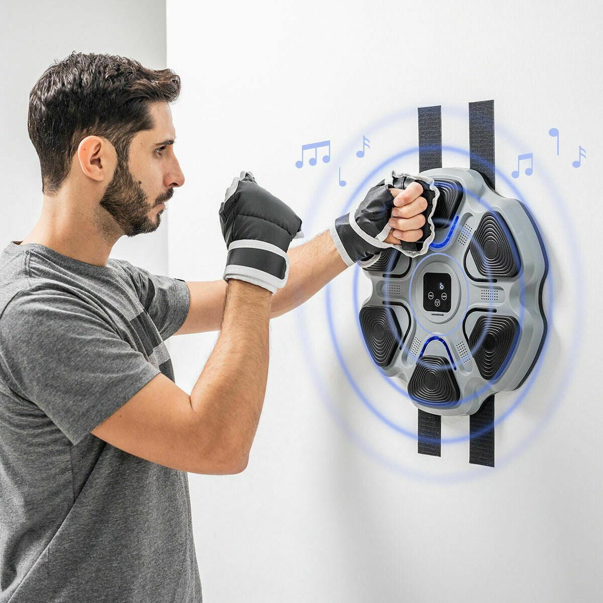 InnovaGoods Wiederaufladbar Music Boxing Maschine Beatfist – Produktbild 1