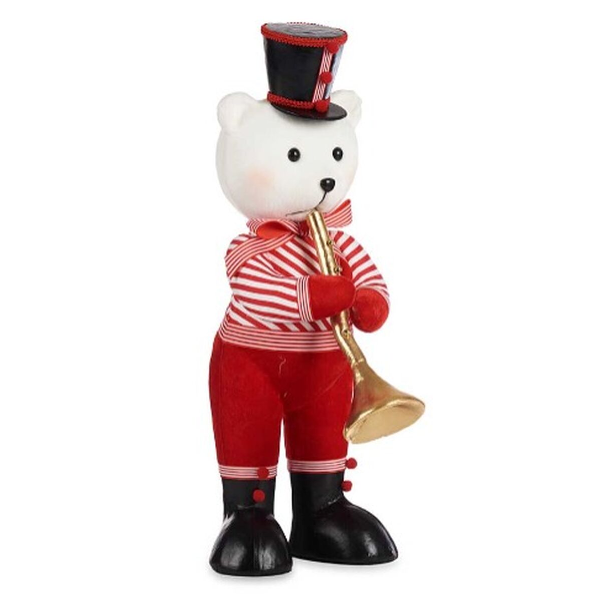 Krist+ Dekofigur Bear Trumpet – Rot – Produktbild 1