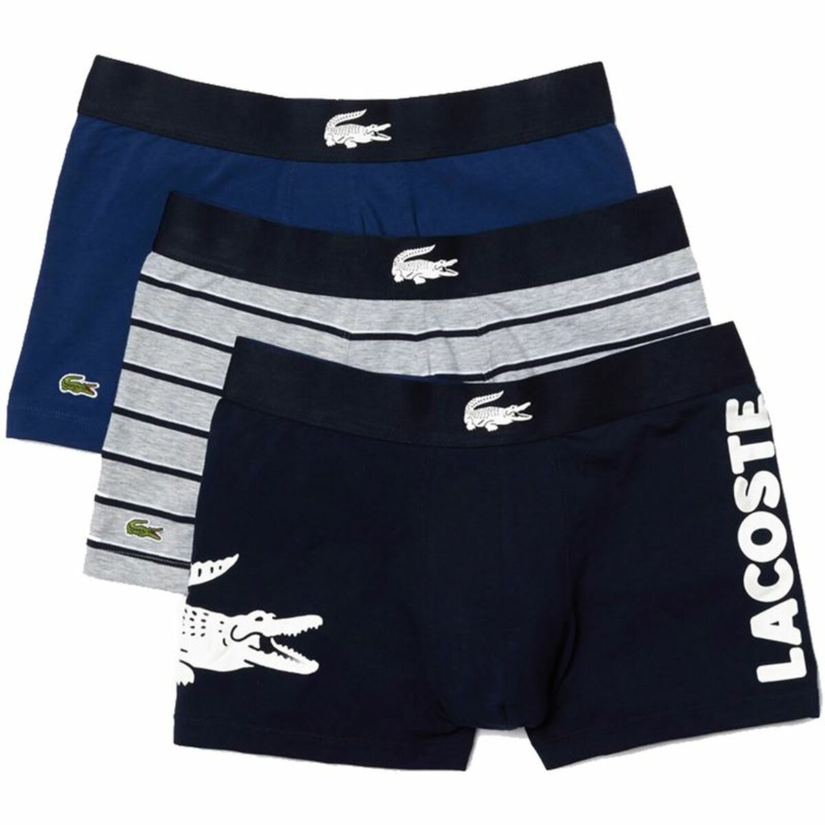 Lacoste Pack of UnderHose Stretch Dunkelblau - BYAG.UnterwäscheLacosteBYAG.S6463232Lacoste Pack of UnderHose Stretch Dunkelblau – XLXL