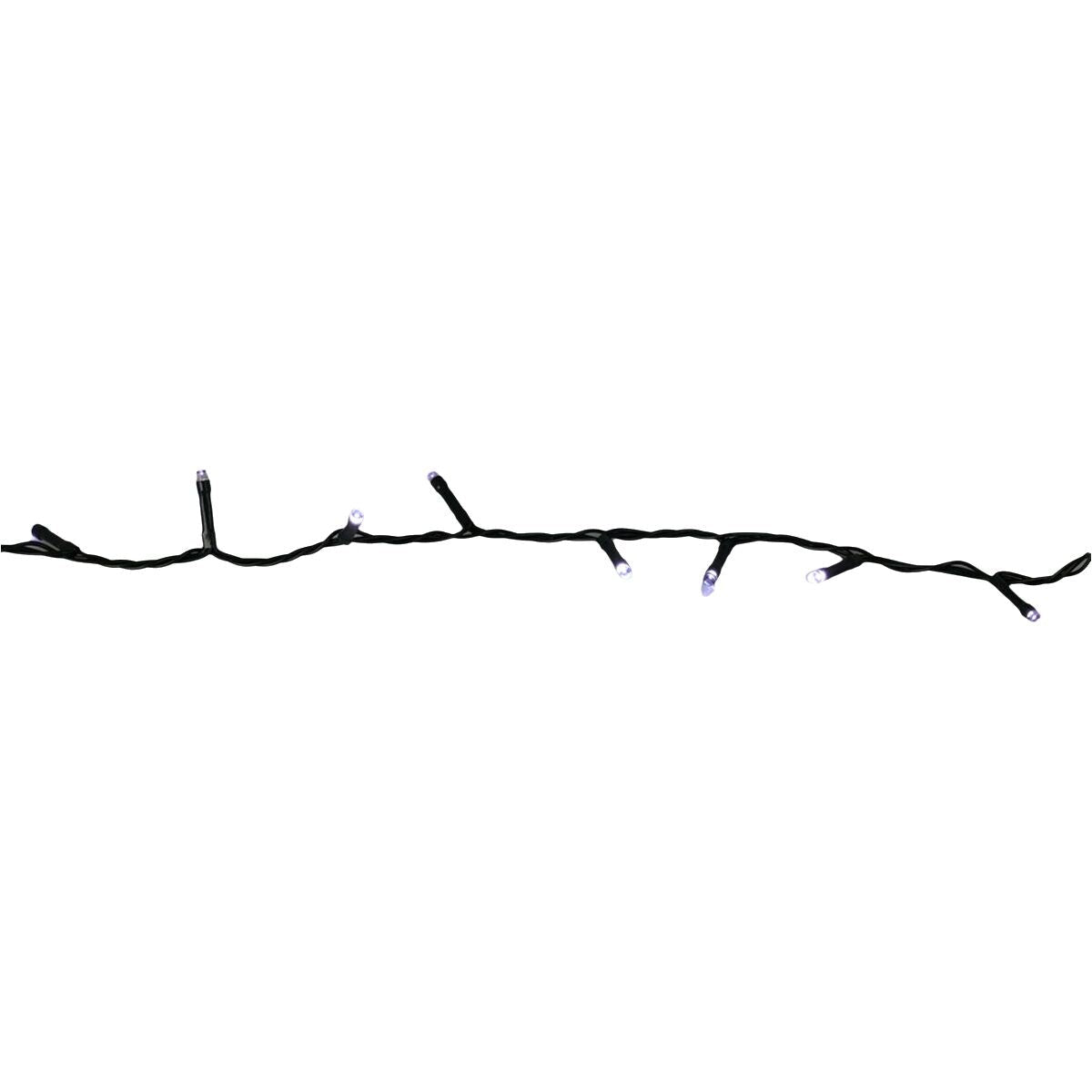 Lifetime Kranz aus LED-Leuchtes Cool Weiß 10 m Solar – Produktbild 1