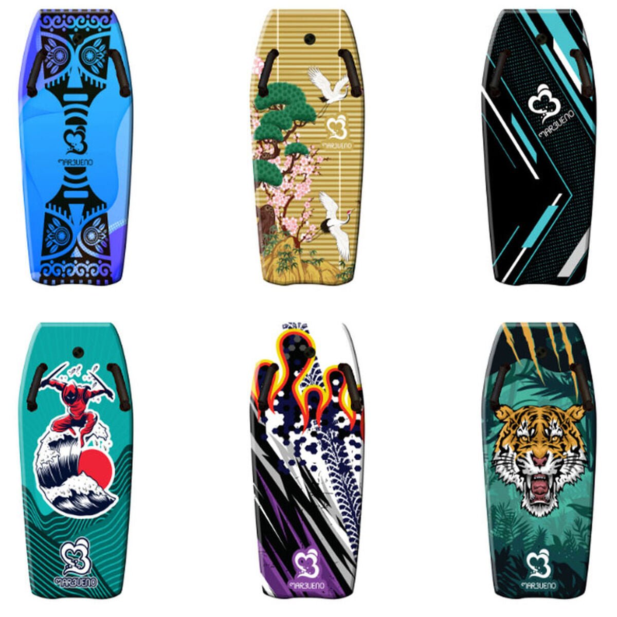 Marbueno Bodyboard Mehrfarbig 5 x 94 x 45 cm – Produktbild 1