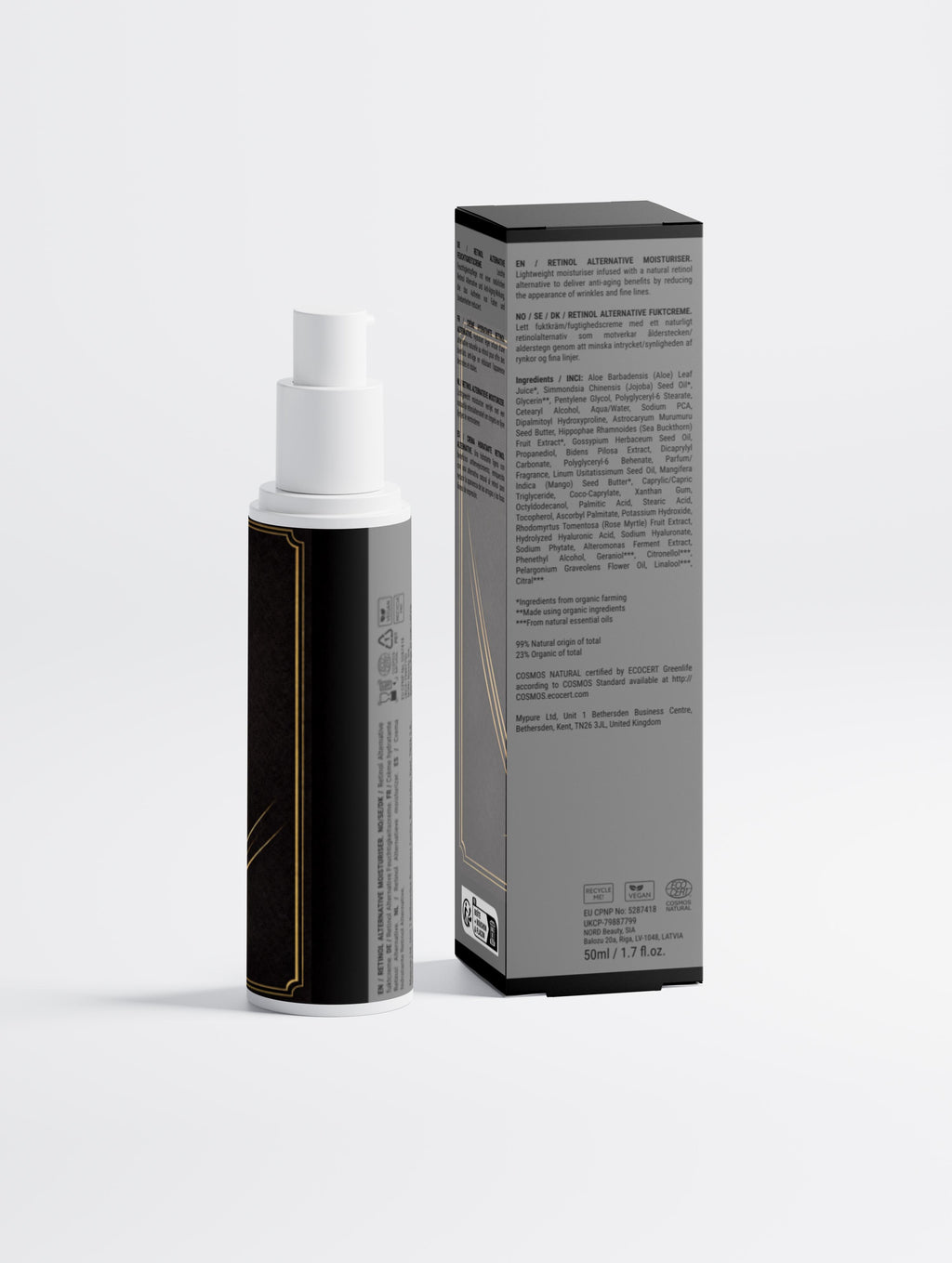 BYAG. Herren Retinol-Alternative Gesichtscreme – Produktansicht 3