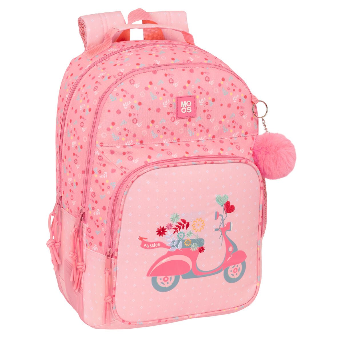 Moos Schultasche Passion Mehrfarbig – Produktbild 1