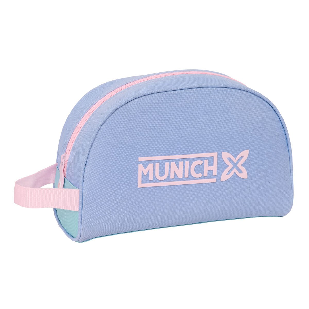 Munich Reise-Kosmetikkoffer Mellow Blau Rosa Sky Blau – Produktbild 1