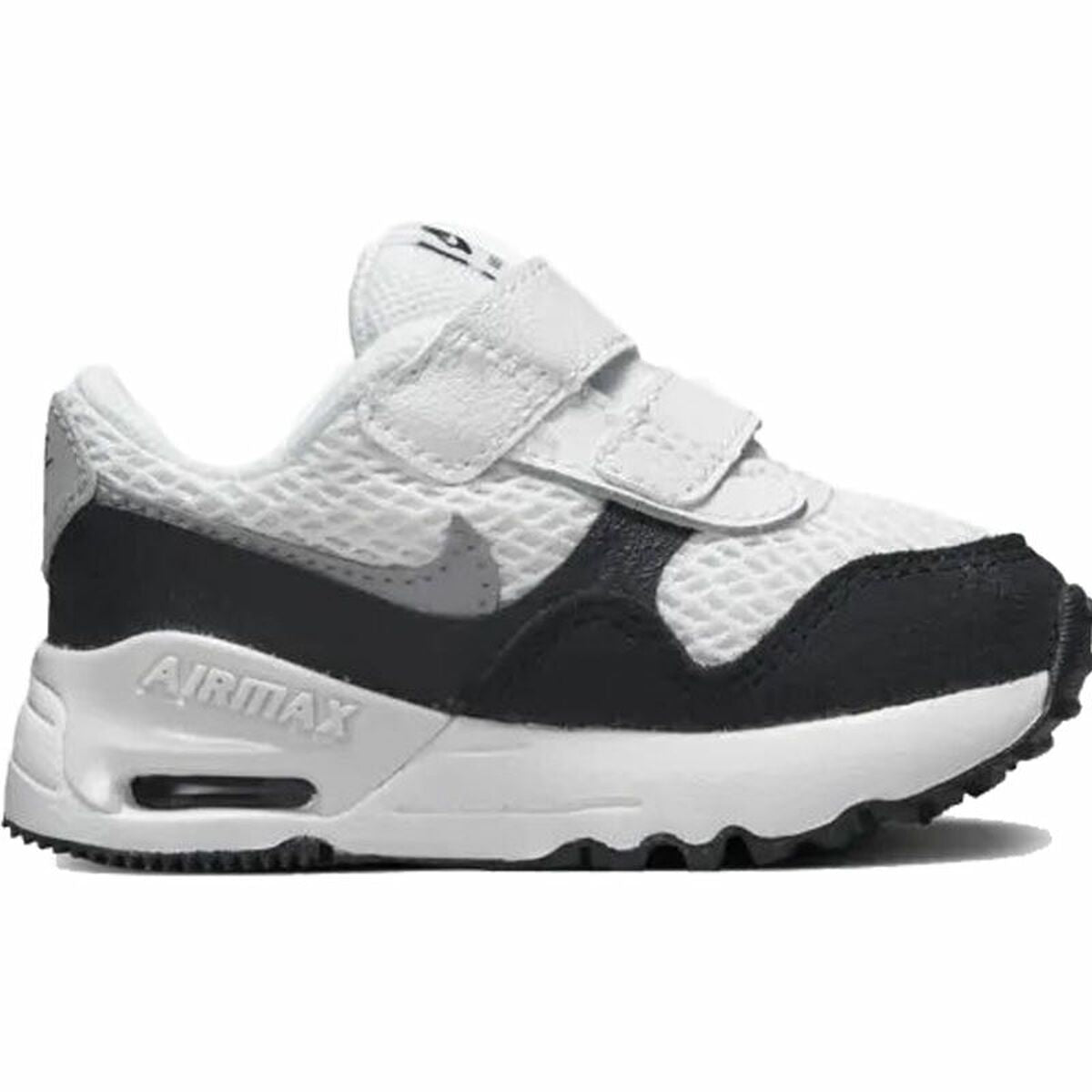 Nike Air Max Systm Baby Trainers - White, Black - BYAG.Baby Trainers & Sports ShoesBigbuyBYAG.S6477410Nike Air Max Systm Baby Trainers - White, Black26