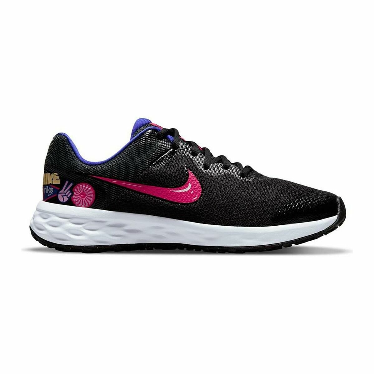 Nike DD1104 013 REVOLUTION 6 Girls' Trainers - Black - BYAG.Girls' Trainers & Sports ShoesBigbuyBYAG.S2022113Nike DD1104 013 REVOLUTION 6 Girls' Trainers - Black38.5