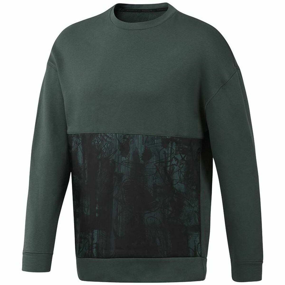 Reebok Herren SweatShirt ohne Kapuze Grün - BYAG.SweatshirtReebokBYAG.S6454181Reebok Herren SweatShirt ohne Kapuze Grün – SS