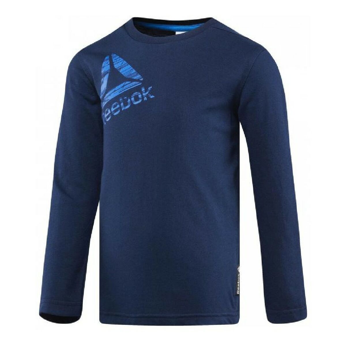 Reebok Kinder Langarm T-Shirt B ES LS TEE BQ5132 Marineblau - BYAG.T-ShirtReebokBYAG.S2017550Reebok Kinder Langarm T-Shirt B ES LS TEE BQ5132 Marineblau – 5 Years5 Years