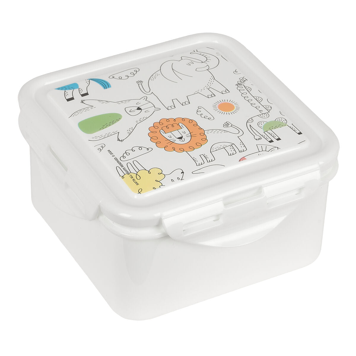 Safta Lunchbox Zoo Beige – Produktbild 1