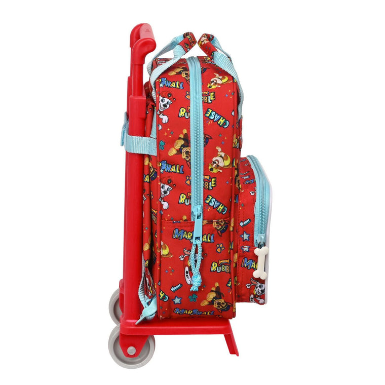 School Rucksack with Wheels The Paw Patrol Funday Red Light Blue (20 x 28 x 8 cm) - BYAG.Office and stationery, School and educational materialsThe Paw PatrolBYAG.S43075678412688511907V9H0C62266690FE41CF745B79FC54BD5D6AR3763700P2