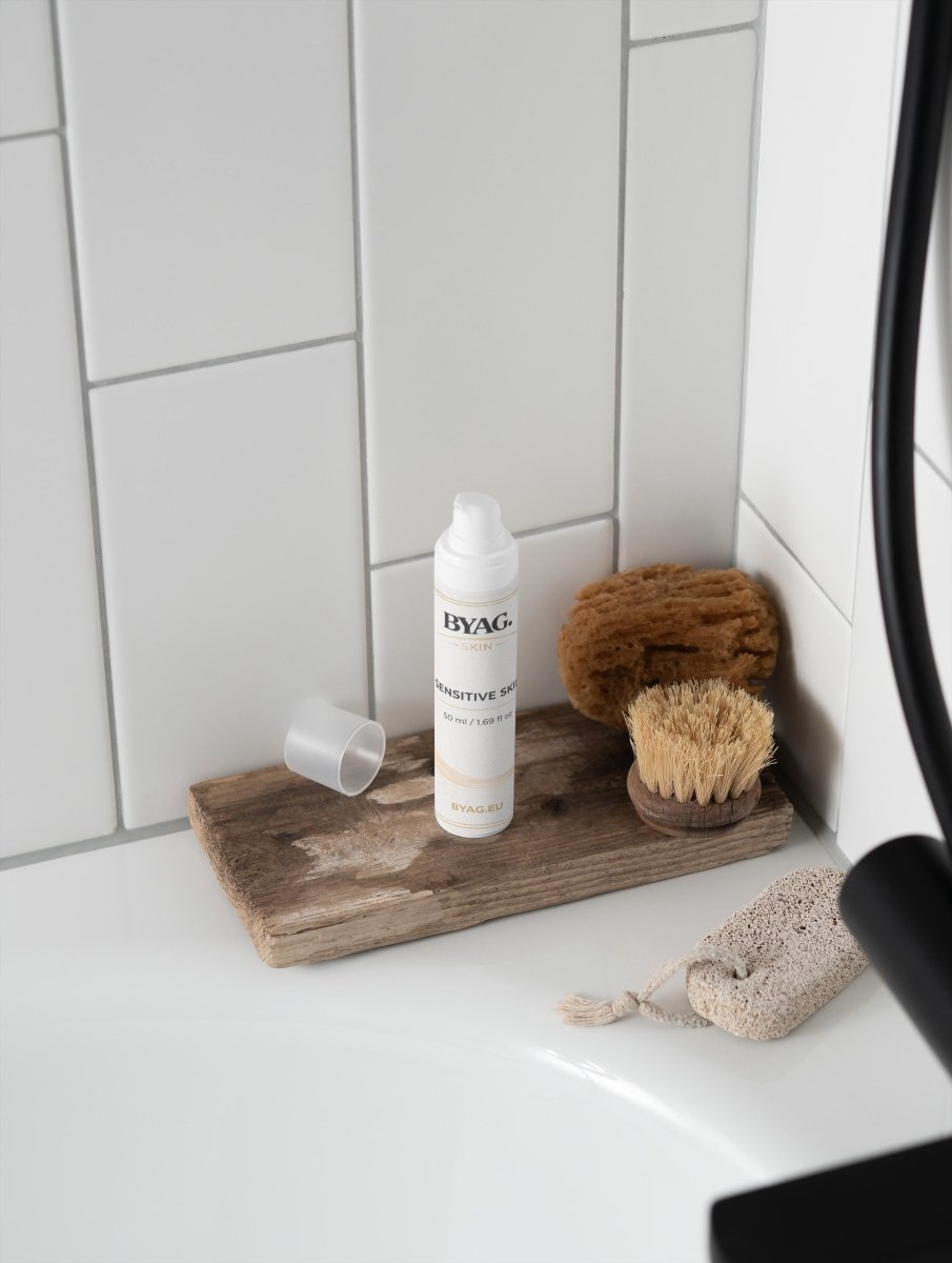 BYAG sensitive skin moisturiser