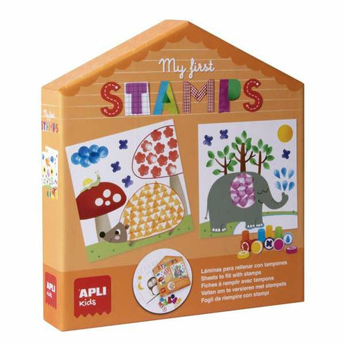 Apli My First Stamps Stempelset – 10 Stempel, ab 3 Jahren – Produktbild 1