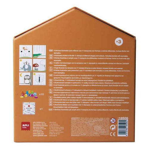 Apli My First Stamps Stempelset – 10 Stempel, ab 3 Jahren – Produktbild 2