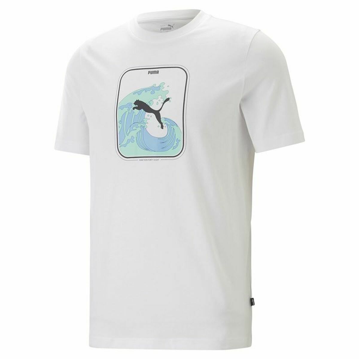 T-shirt Puma Graphics Wave White Men - BYAG.Clothing, MenPumaBYAG.S64111287:S641084564065453612541V7H0811E11A1640F827D149061CAD4DB3C8R4752217P1S