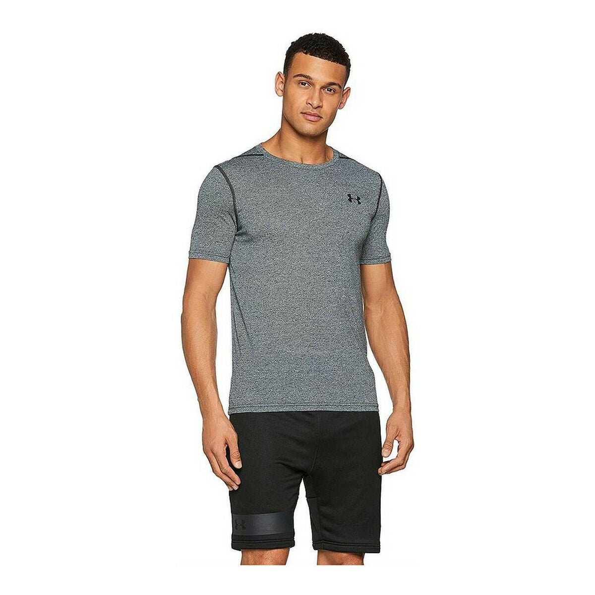 Under Armour Herren Kurzarmd Compression T-Shirt 1289588-006 Grau - BYAG.T-ShirtUnder ArmourBYAG.S2016082Under Armour Herren Kurzarmd Compression T-Shirt 1289588-006 Grau – LL