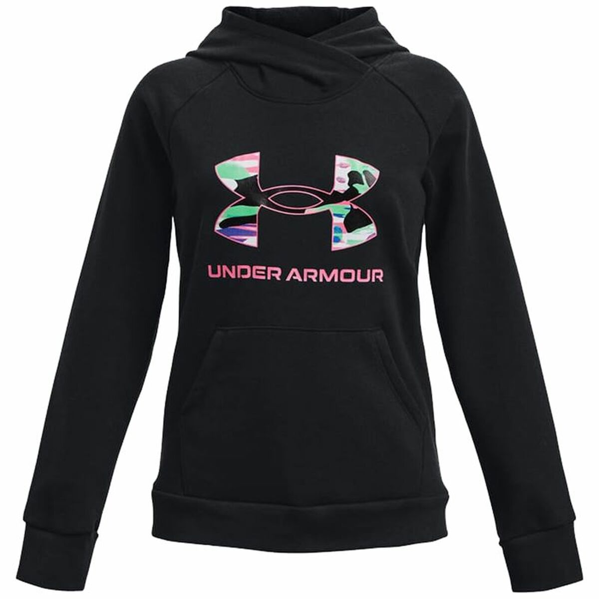 Under Armour Kapuzen-SweatShirt Mädchen Rival Big Logo Schwarz - BYAG.HoodieUnder ArmourBYAG.S6460994Under Armour Kapuzen-SweatShirt Mädchen Rival Big Logo Schwarz – 7 Years7 Years