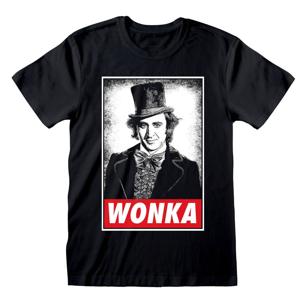 Unisex Short Sleeve T-Shirt Willy Wonka Wonka Black - BYAG.Clothing, Adults unisexWilly WonkaBYAG.D0801098:D08010625056688549374V8H29EC55823E345361D1351868B56BCA91R4324227P1XXL