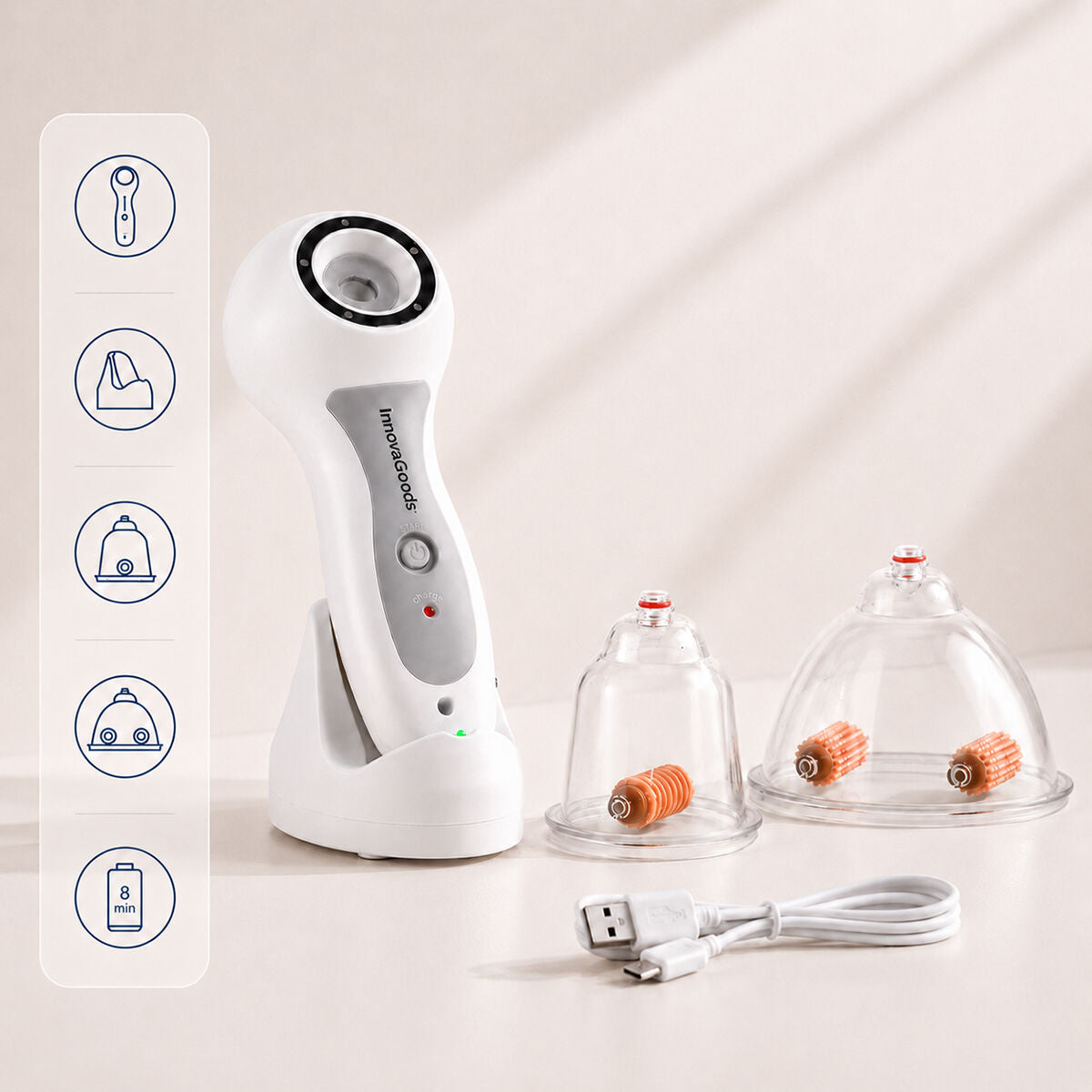 InnovaGoods Pro Anti-Cellulite Vacuum Device – Ansicht 7