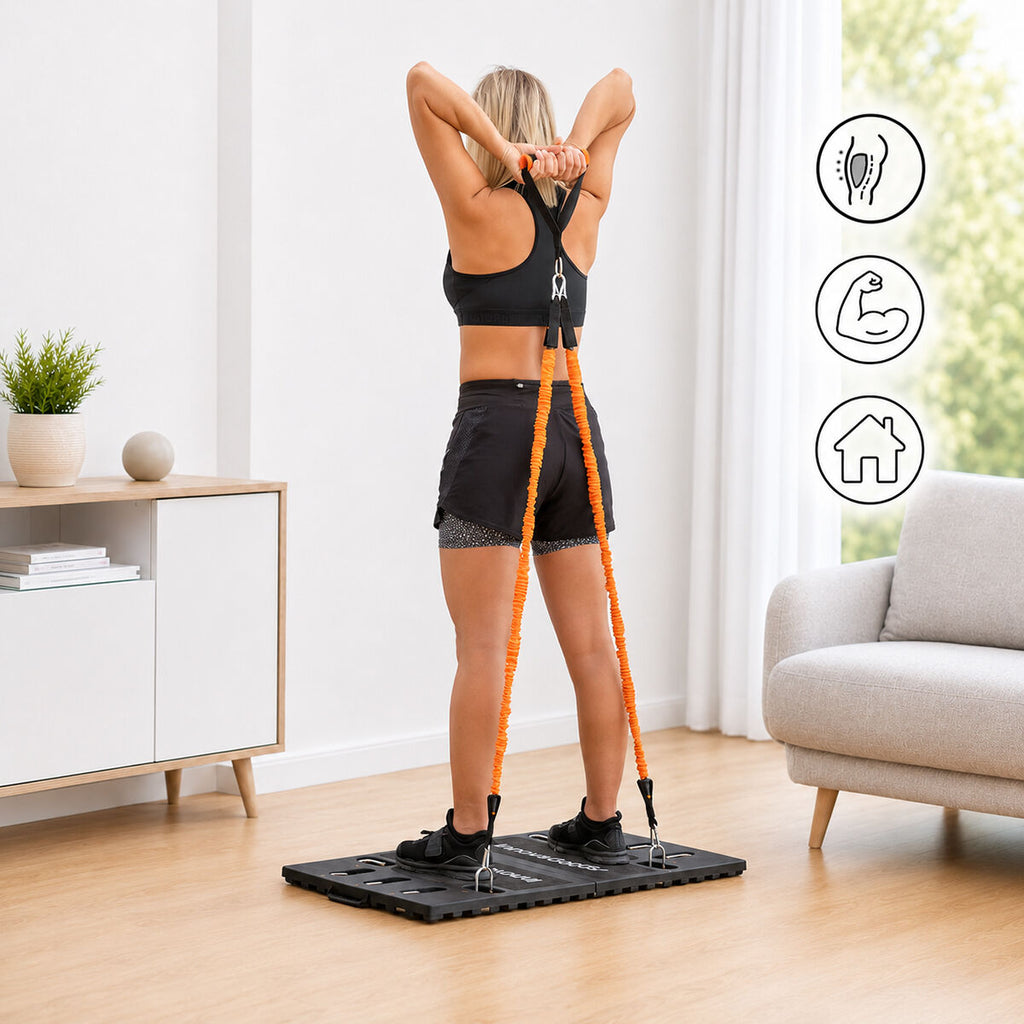 Integrated Tragbar Training System mit Training Anleitung Gympak Max InnovaGoods – Ansicht 8