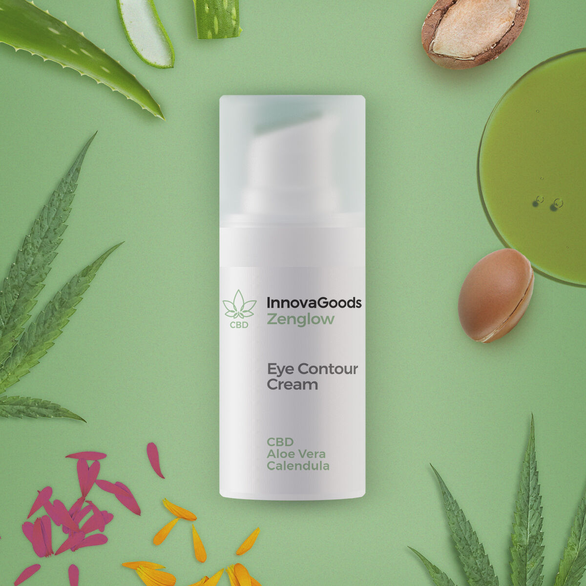 InnovaGoods Augenpflege CBD Zenglow 15 ml – Produktansicht 5