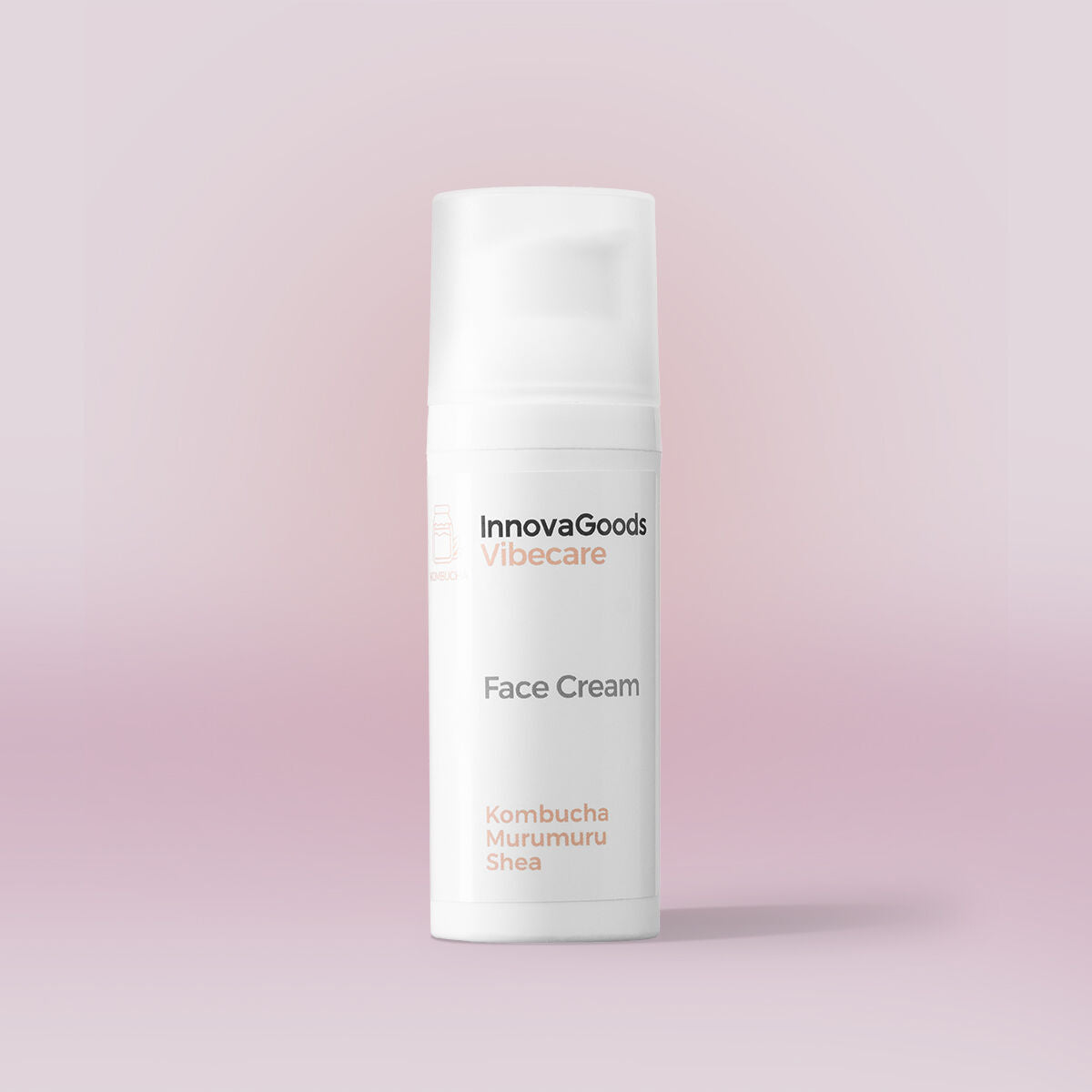 InnovaGoods Feuchtigkeitspflege fürs Gesicht Kombucha Vibecare 50 ml – Produktansicht 1