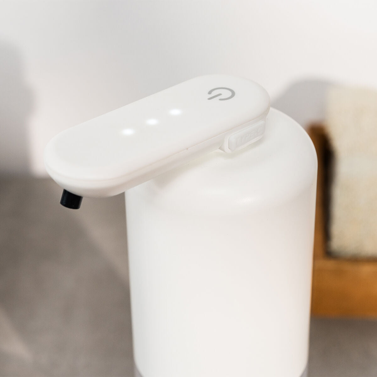 InnovaGoods Wiederaufladbar Automatischer Flüssigseifenspender Bitesap – Produktansicht 3