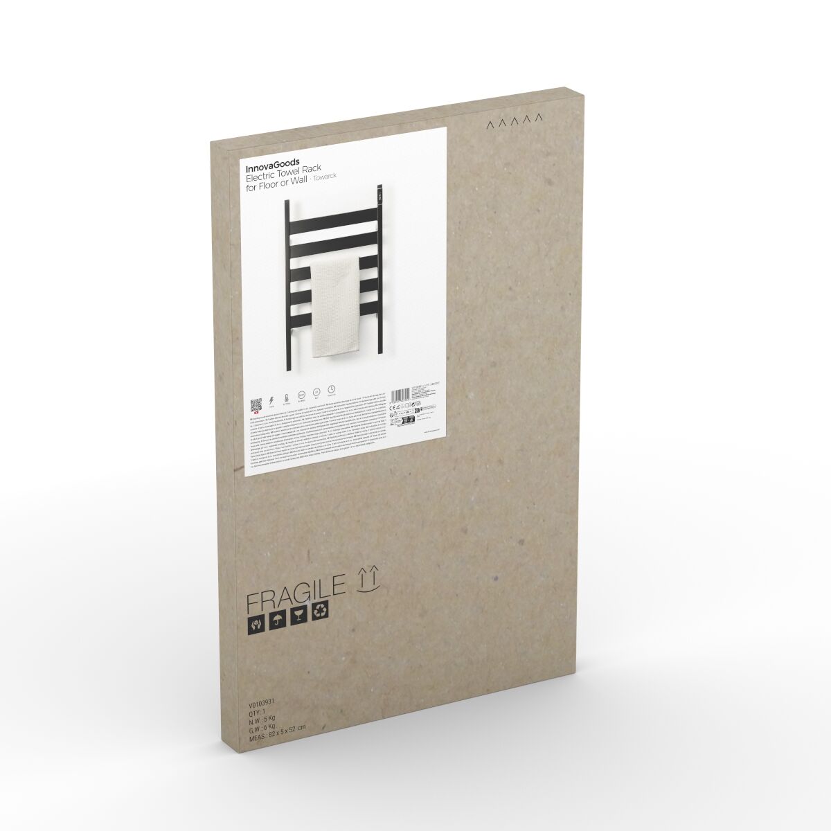 InnovaGoods Elektrischer Handtuchwärmer Towarck 5 Bars – Produktansicht 10