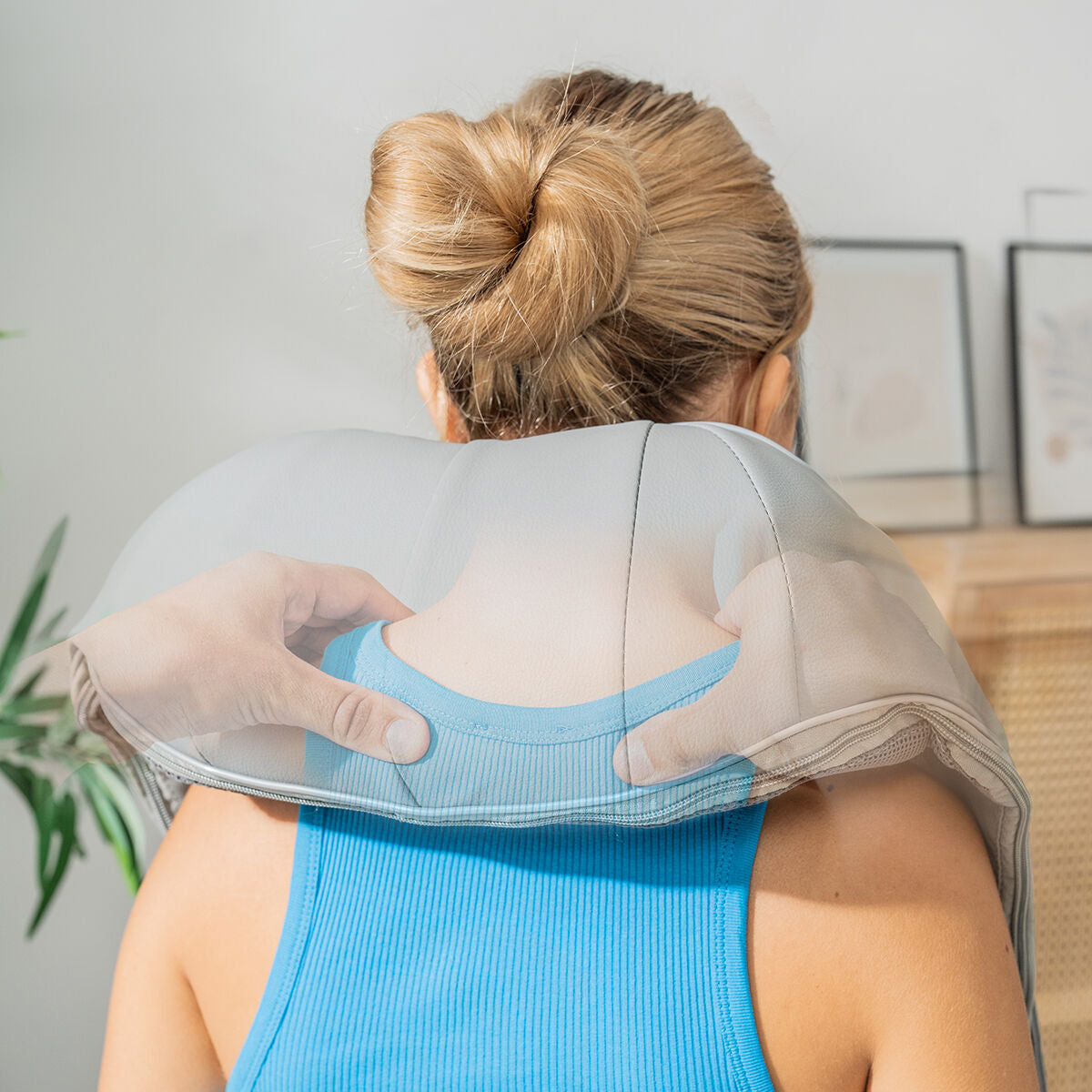 InnovaGoods Wiederaufladbar Shiatsu Massagegerät Pro Massatsu – Produktansicht 2