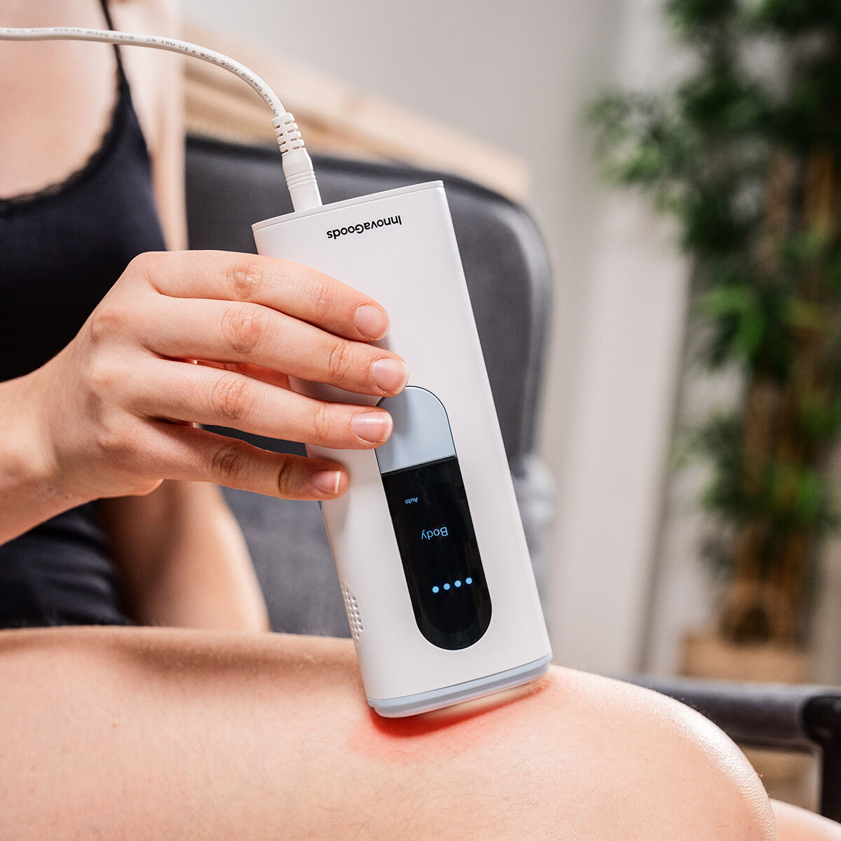 Pulsed Leicht Haar Remover mit Cooling Function & Zubehör Kulepil InnovaGoods – Produktansicht 4