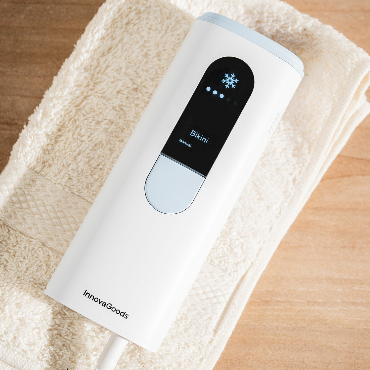 Pulsed Leicht Haar Remover mit Cooling Function & Zubehör Kulepil InnovaGoods – Produktansicht 5