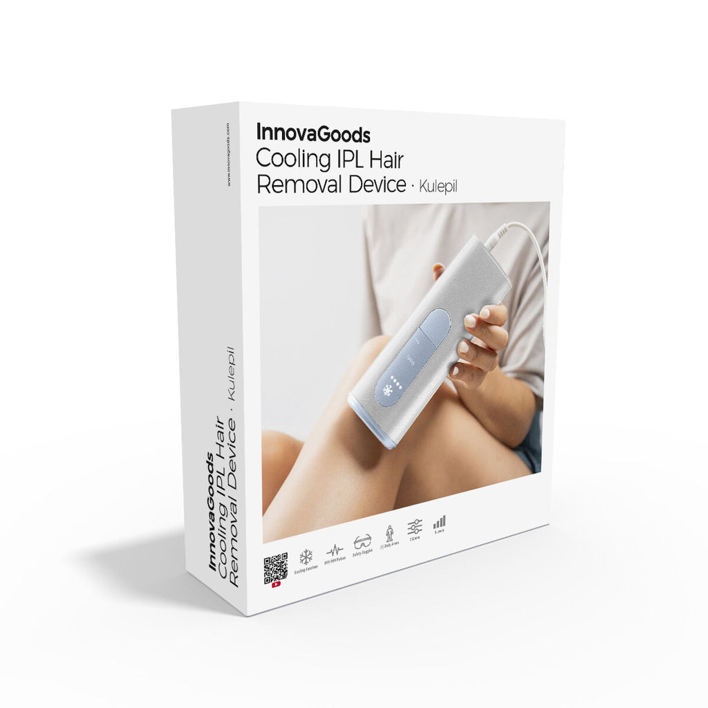 Pulsed Leicht Haar Remover mit Cooling Function & Zubehör Kulepil InnovaGoods – Produktansicht 9