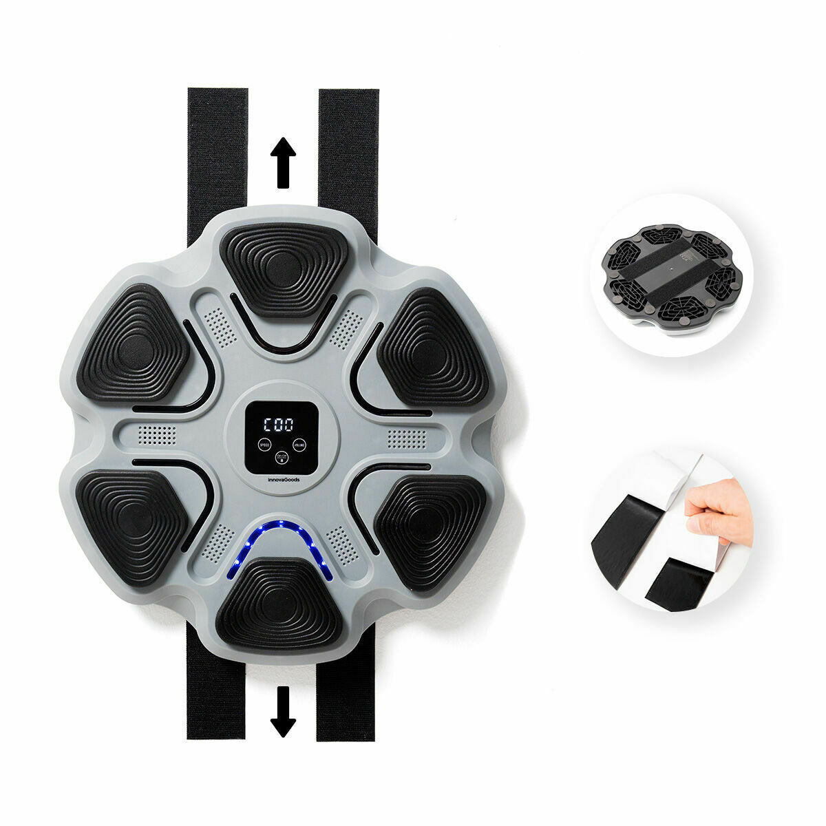 InnovaGoods Wiederaufladbar Music Boxing Maschine Beatfist – Produktansicht 5