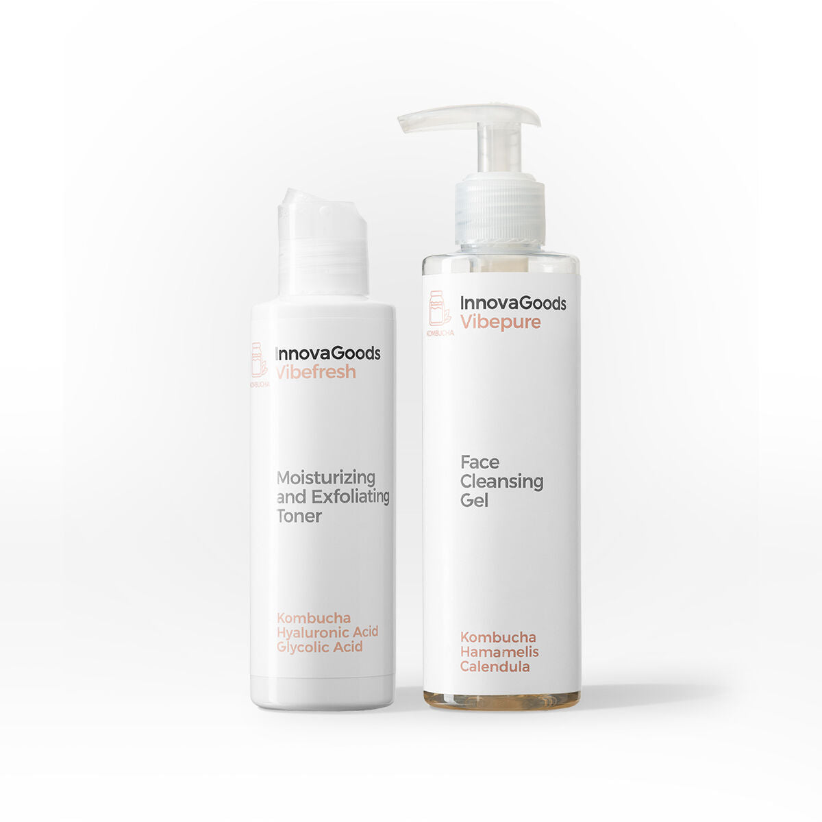 InnovaGoods Gesichtsreinigung Duo Packung Kombucha – Produktansicht 3