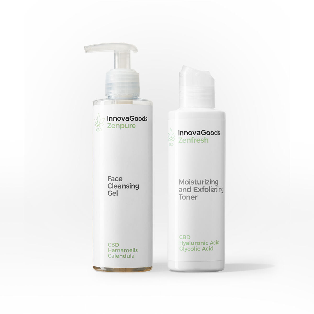 InnovaGoods Gesichtsreinigung Duo Packung CBD – Produktansicht 3