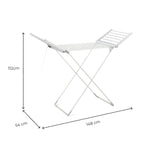 Foldable Electric Clothes Trockner mit Wings, Touch Screen, Timer, & Temperature Steuerung – Produktansicht 9