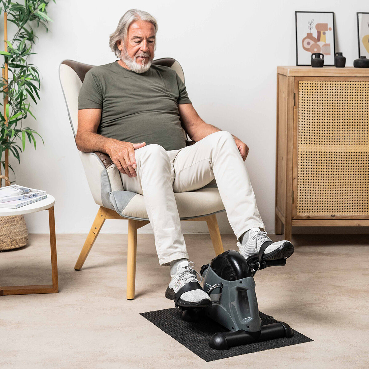 Static Pedaler für Arms & Legs mit Matte Velora 2100 InnovaGoods – Produktansicht 1