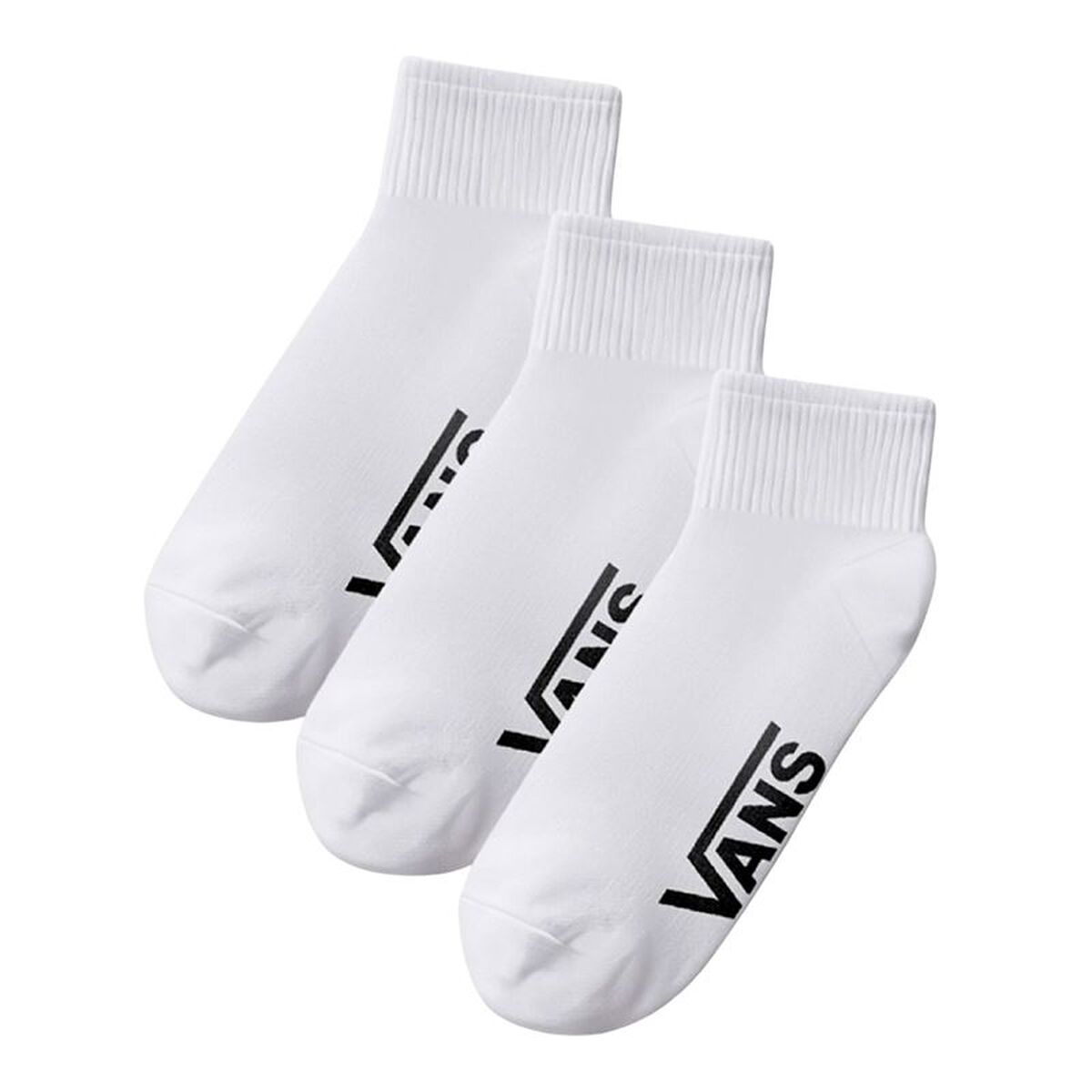Vans Sportsocken Classic Quarter Crew Weiß – Produktbild 1
