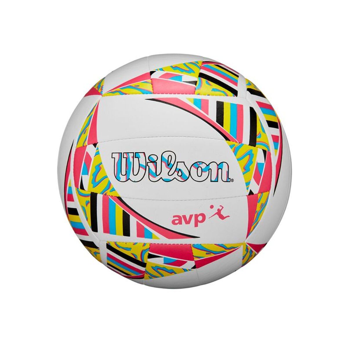 Wilson Strand Volleyball Ball Avp Movement Vb New Gelb Weiß Rose TPU – Produktbild 1