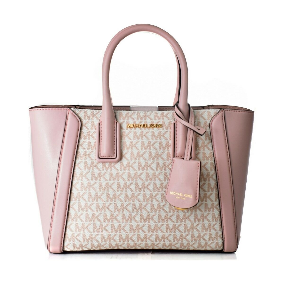 Michael Kors Damenhandtasche 35F2G6KC5V-OPTWHT-RSGLD Rosa 26 x 20 x 11