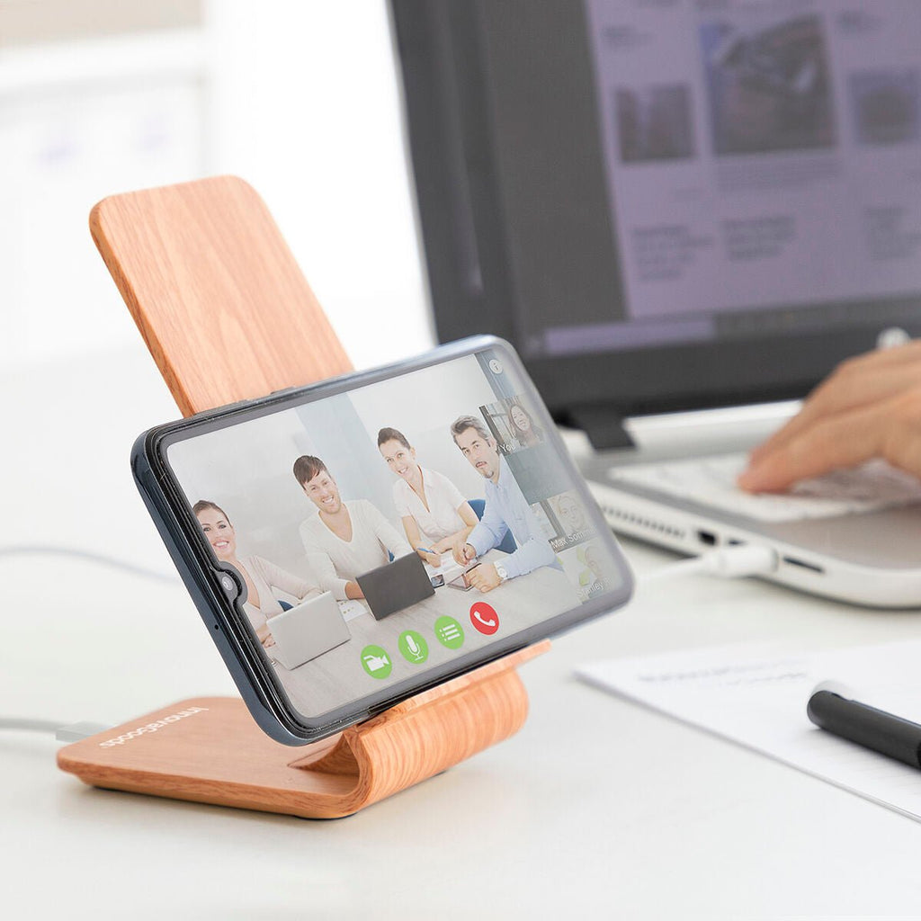 Wood Effect Wireless Charger with Stand Qistan InnovaGoods - BYAG.Electronics, Mobile communication and accessoriesInnovaGoodsBYAG.V01031958435527817305V11HA3DCD40E3FA9D6CD333C89E55536DCBCR7840743P3